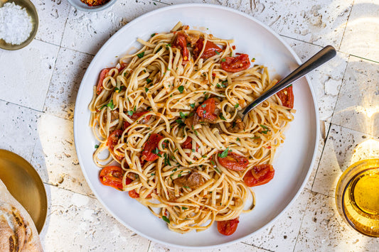 Celery Root Smoked Whitefish Linguine